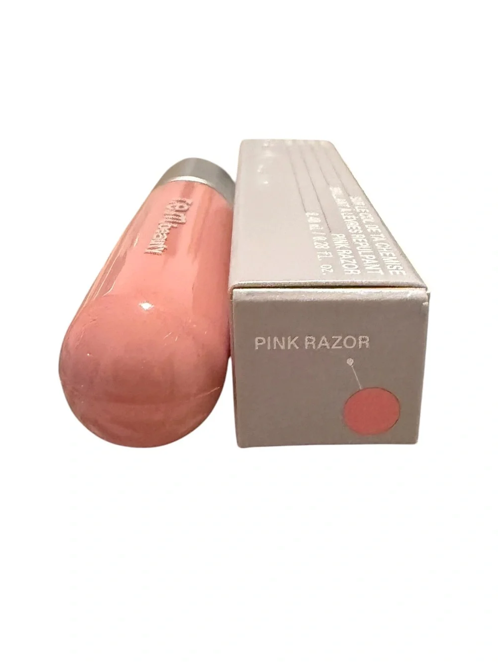 r.e.m. beauty On Your Collar Plumping Lip Gloss – Pink Razor